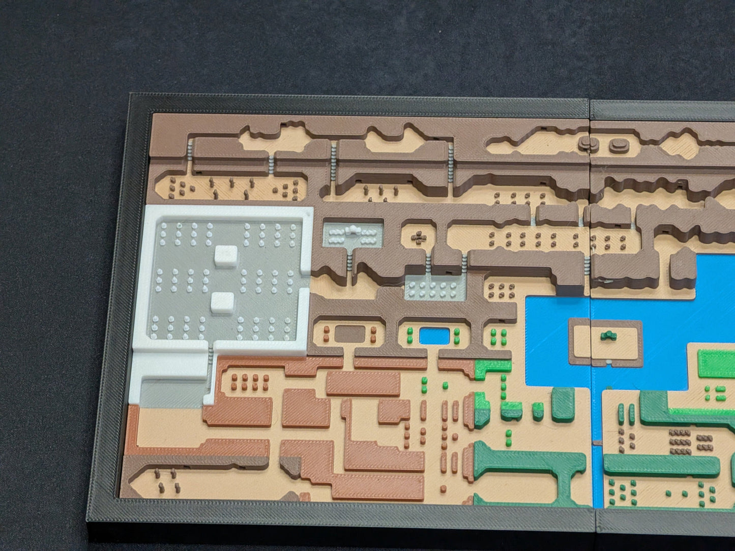 TLoZ NES Overworld Map