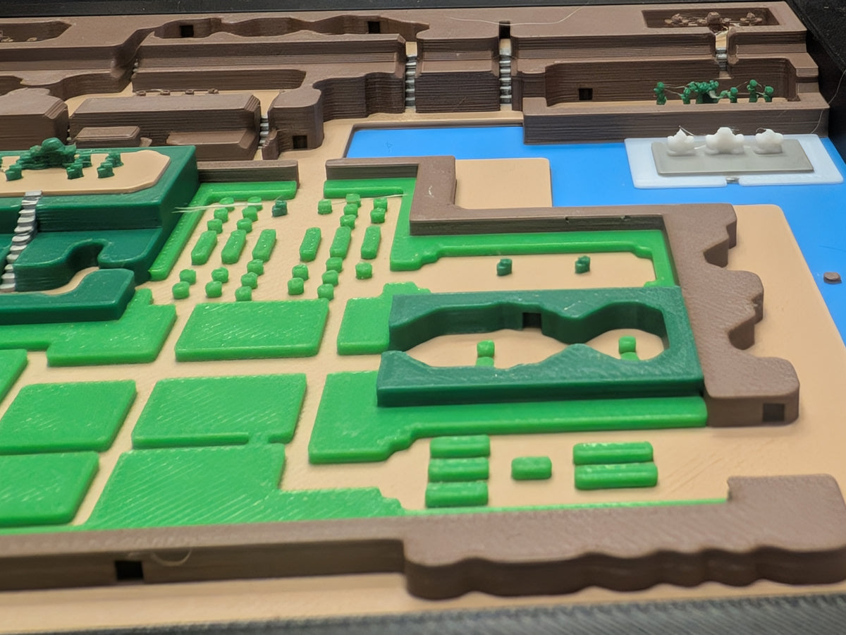 TLoZ NES Overworld Map