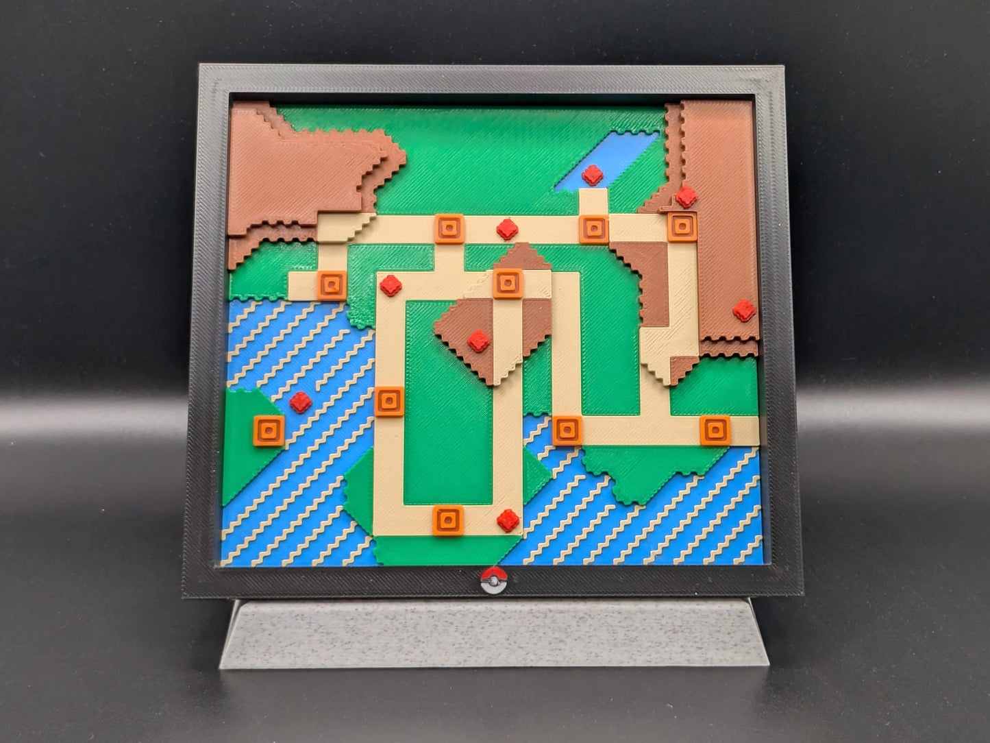 Pokémon - Johto Map