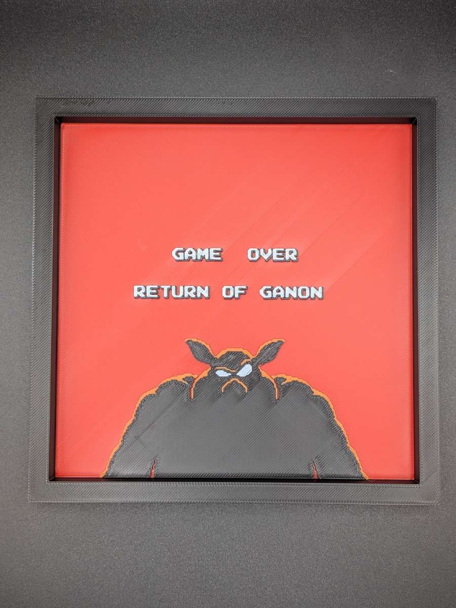 TLoZ II - Game over