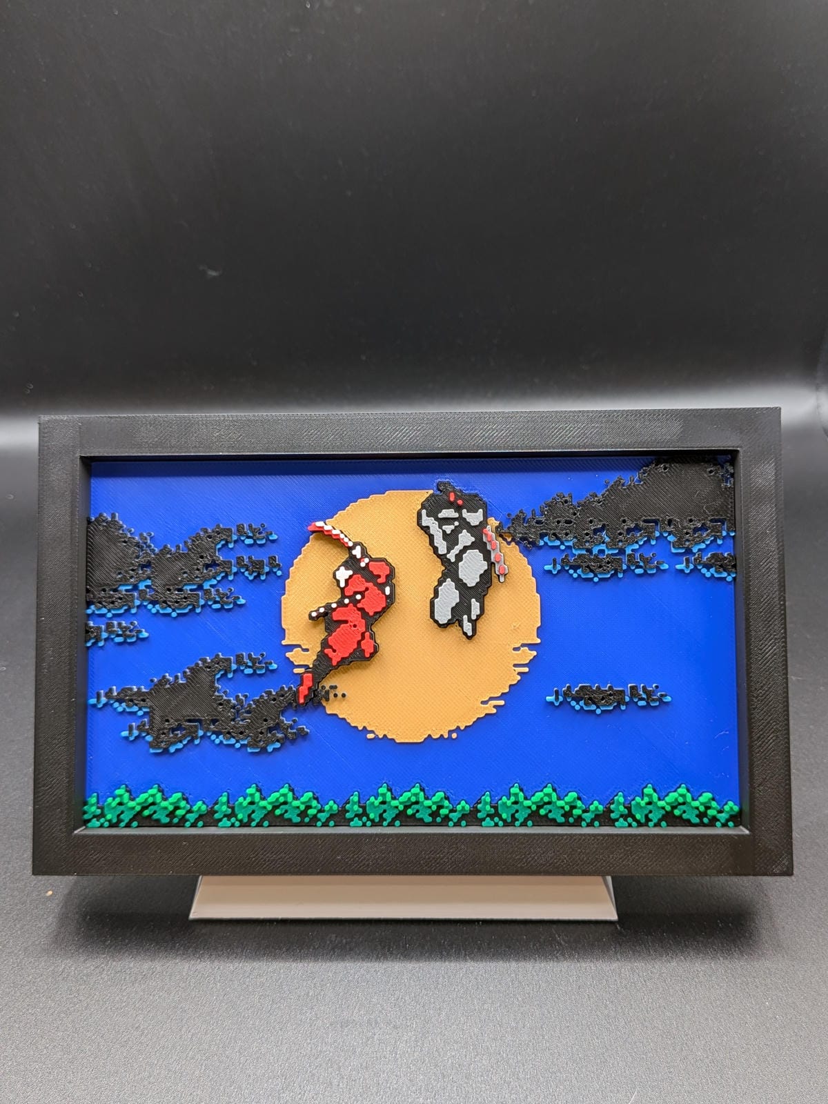 Ninja Gaiden Fight Scene Display