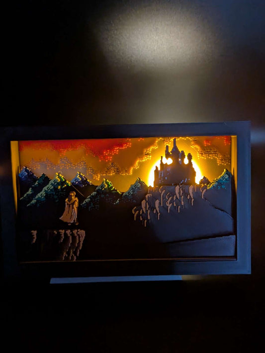 Castlevania III Lamp Display