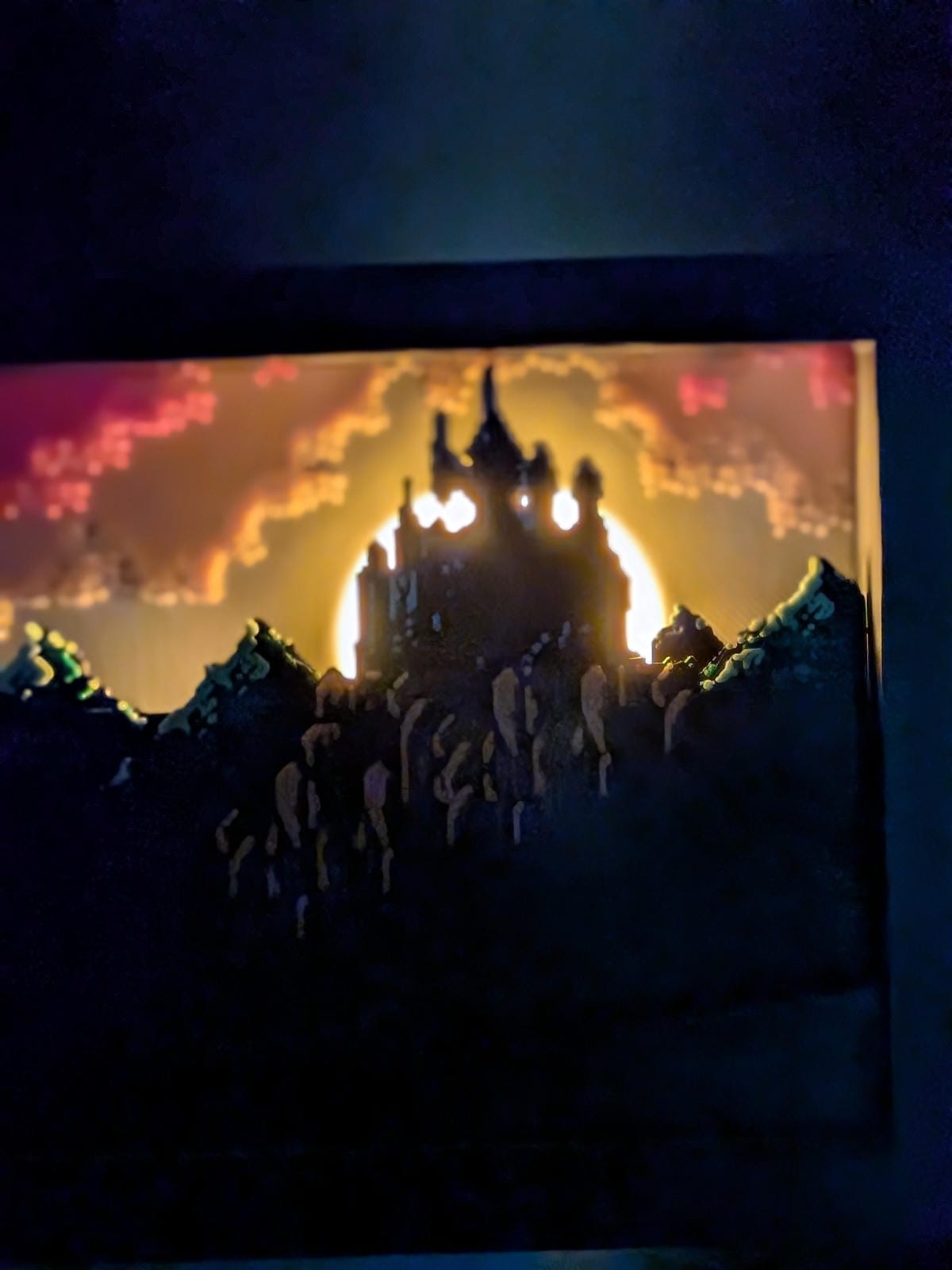Castlevania III Lamp Display