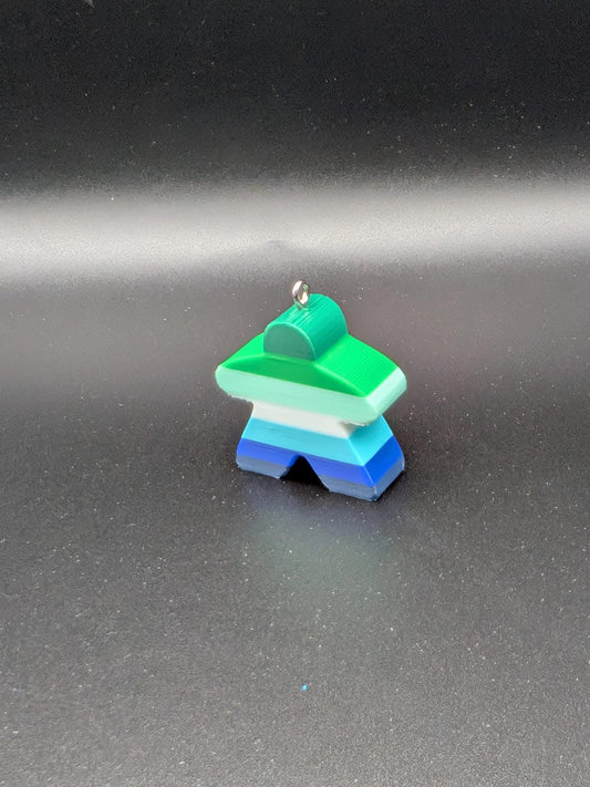 Pride Meeple - Horizontal