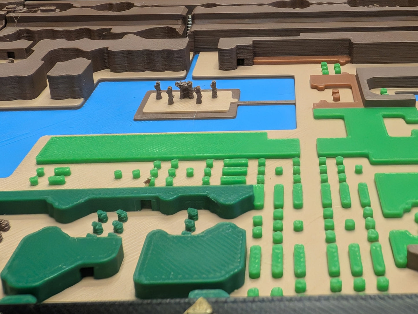 TLoZ NES Overworld Map
