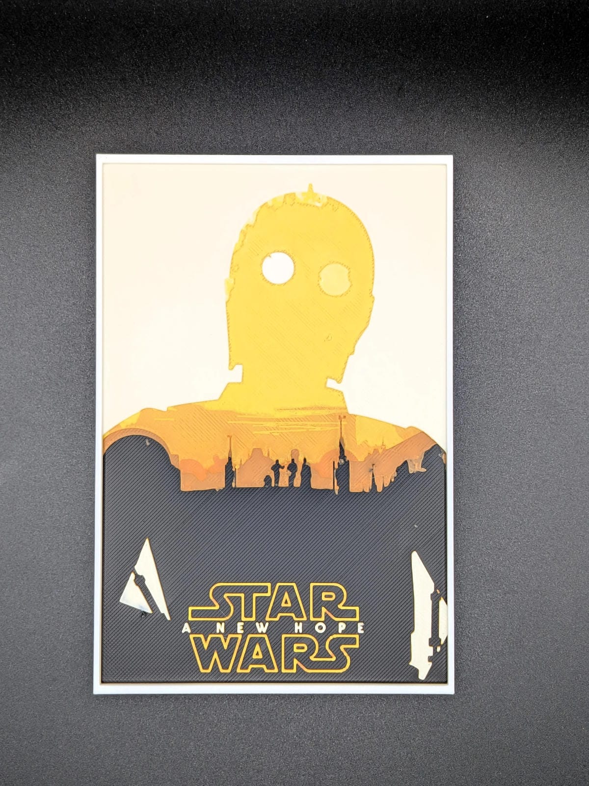 Star Wars - Movie Posters Silhouettes
