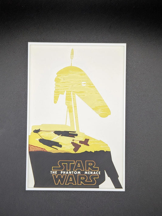 Star Wars - Movie Posters Silhouettes