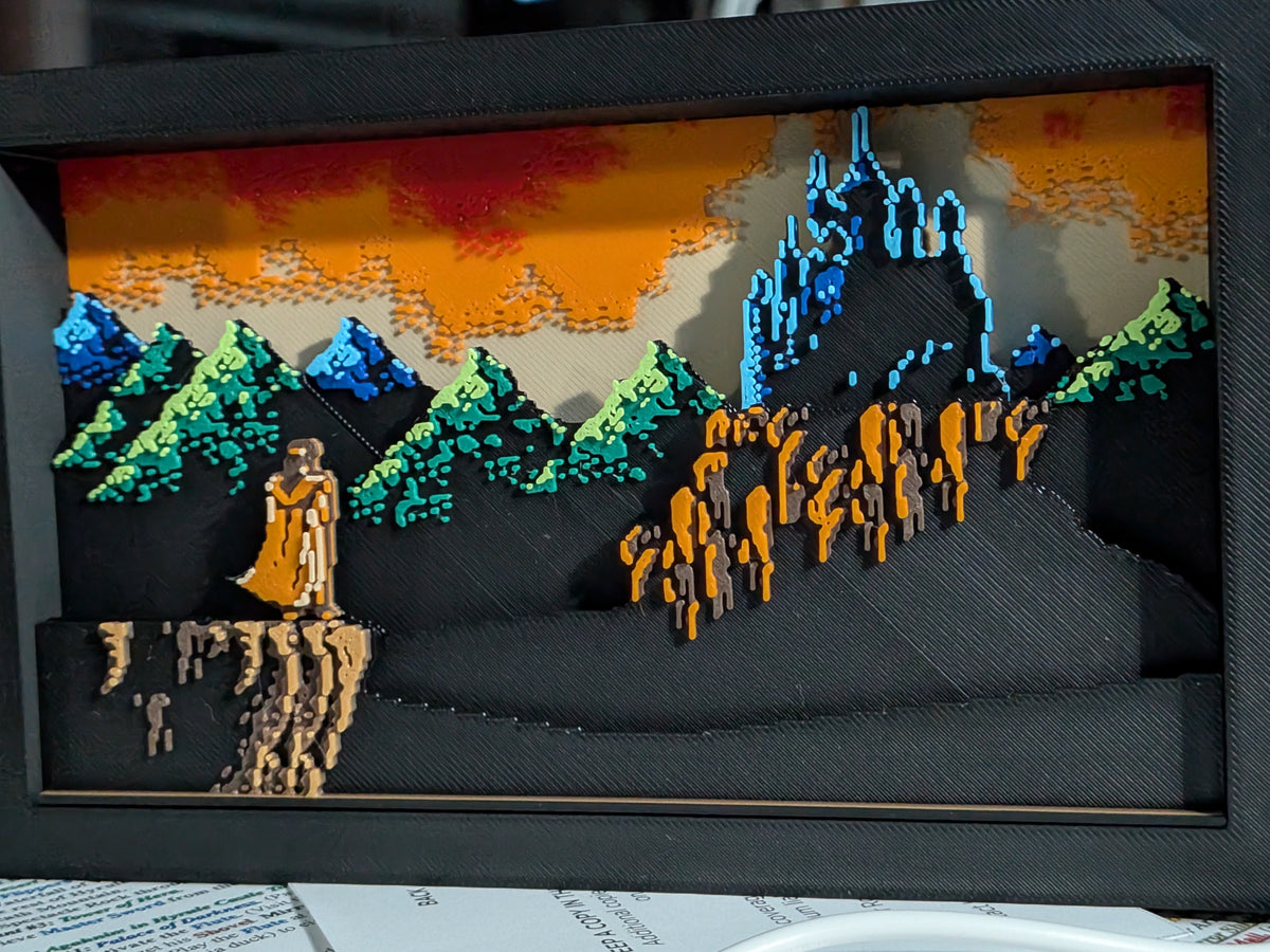 Castlevania III Lamp Display