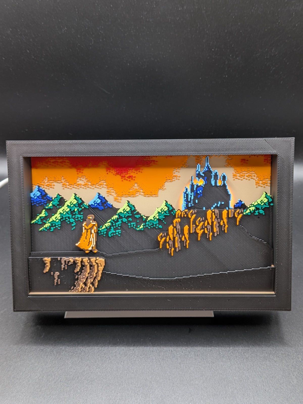 Castlevania III Lamp Display