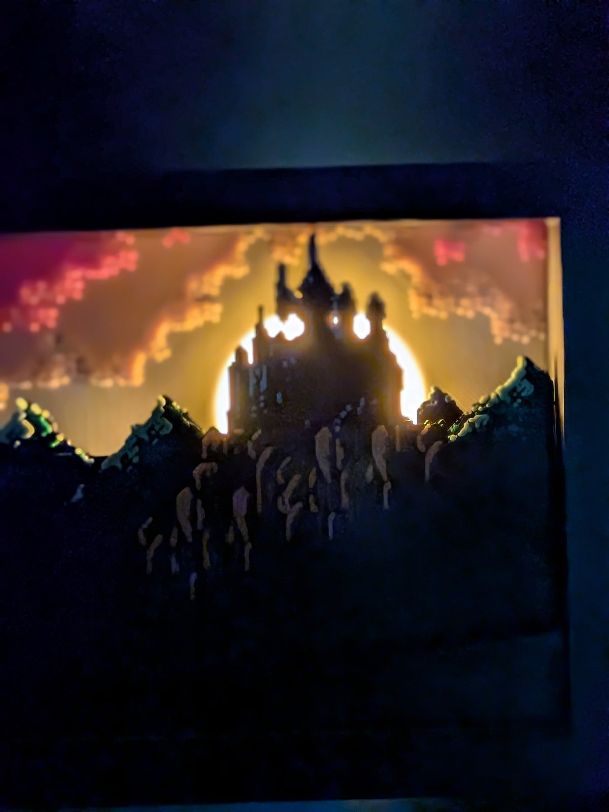 Castlevania III Lamp Display