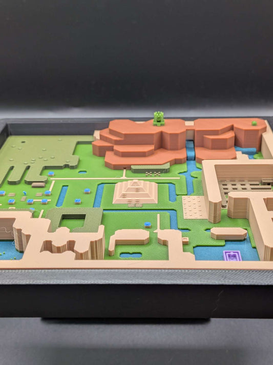 TLoZ: ALTTP:Dark World Map