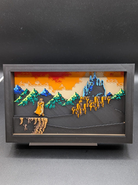 Castlevania III Lamp Display