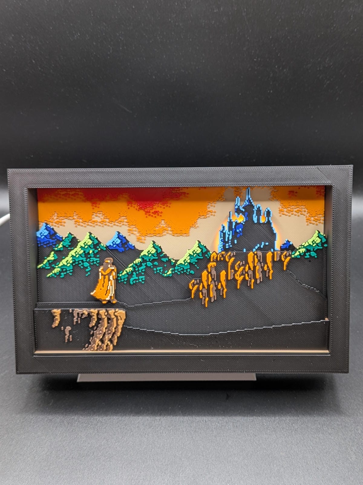 Castlevania III Lamp Display